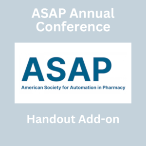 ASAP Conference Handouts Add-on